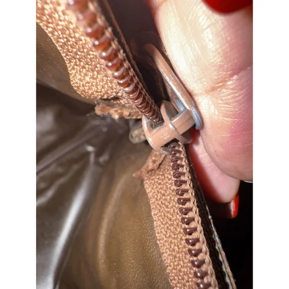 BURBERRY’s Nova Check Beige Canvas Pouch Clutch Vintage - Picture 10 of 11